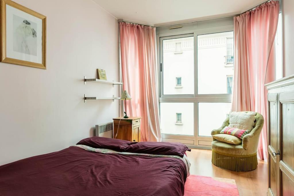 Ferienwohnung Charmant 3P. Calme, Spacieux Et Lumineux. 90 M2 Paris Exterior foto