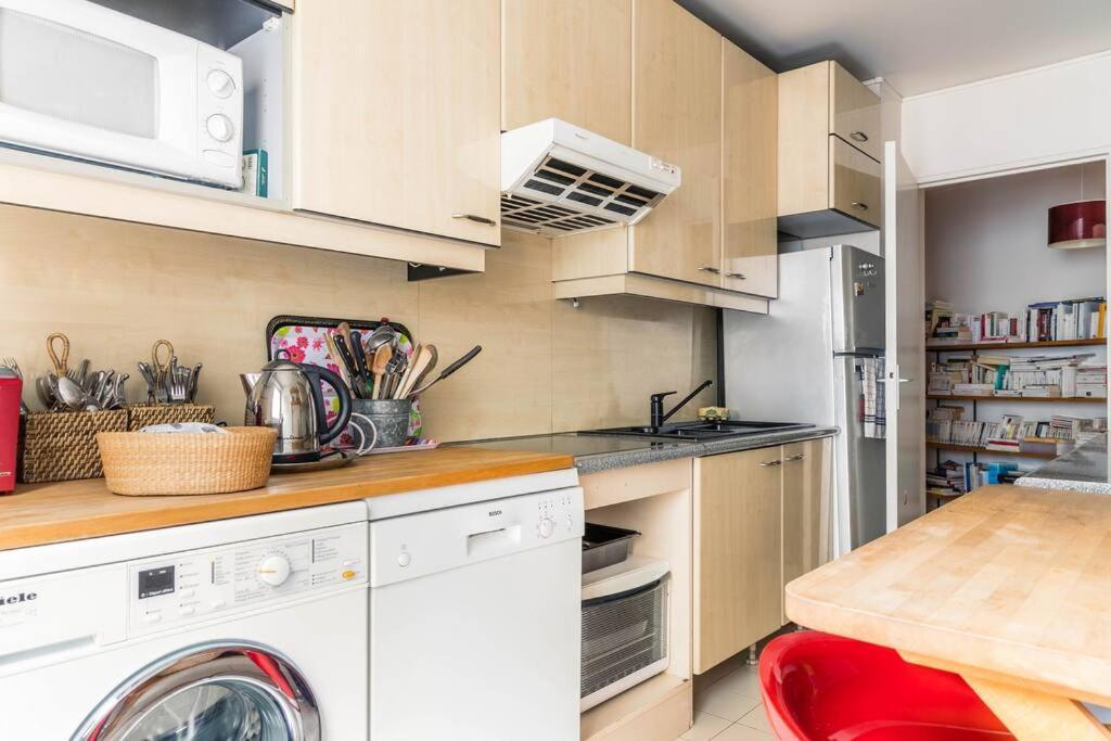Ferienwohnung Charmant 3P. Calme, Spacieux Et Lumineux. 90 M2 Paris Exterior foto